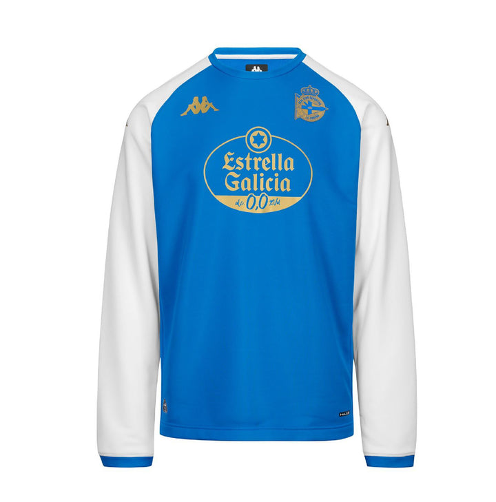SUDADERA ENTRENAMIENTO MEKOLO PRO DEPORTIVO 25/26 - AZUL Y BLANCO