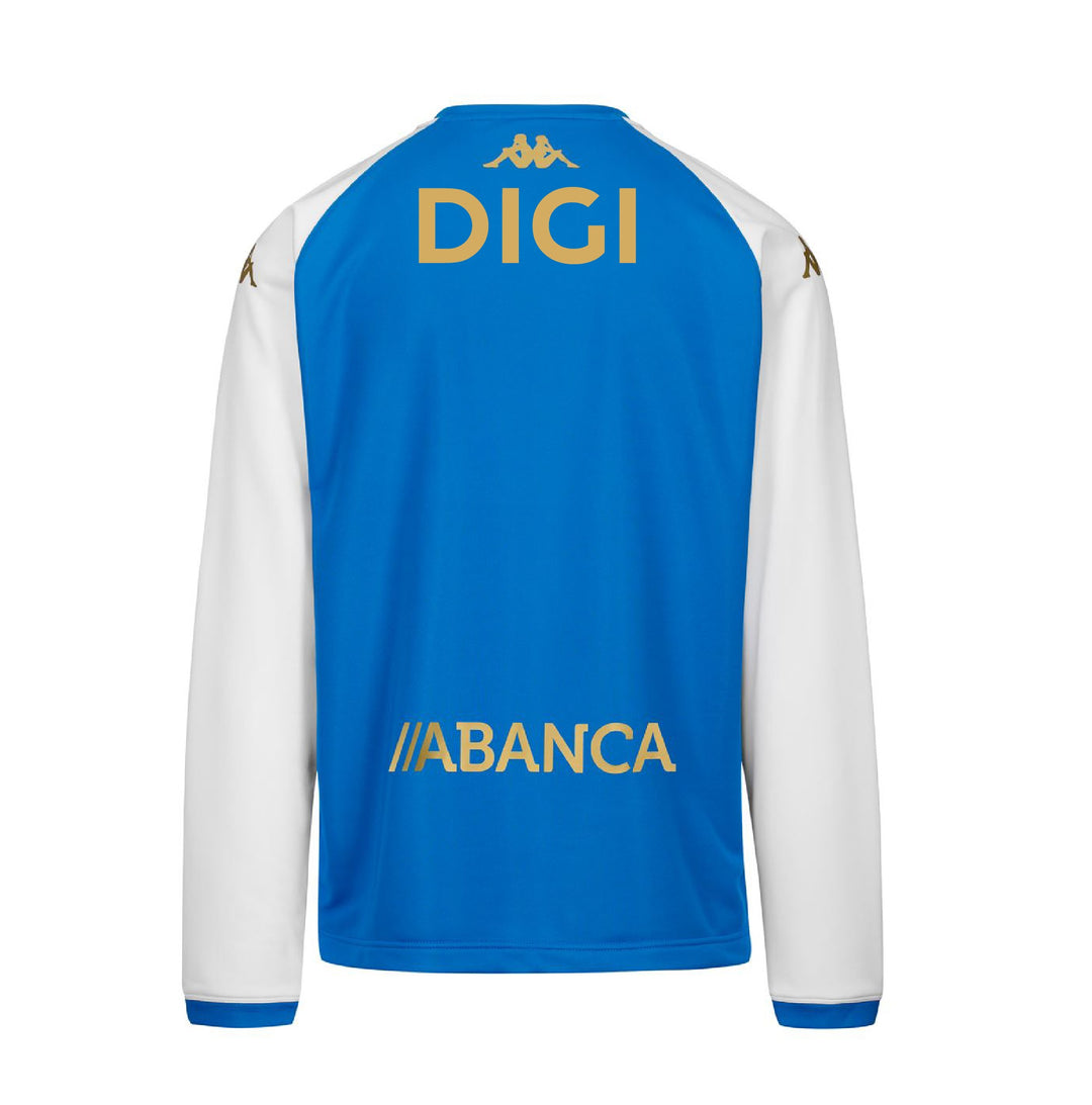 SUDADERA ENTRENAMIENTO MEKOLO PRO DEPORTIVO 25/26 - AZUL Y BLANCO