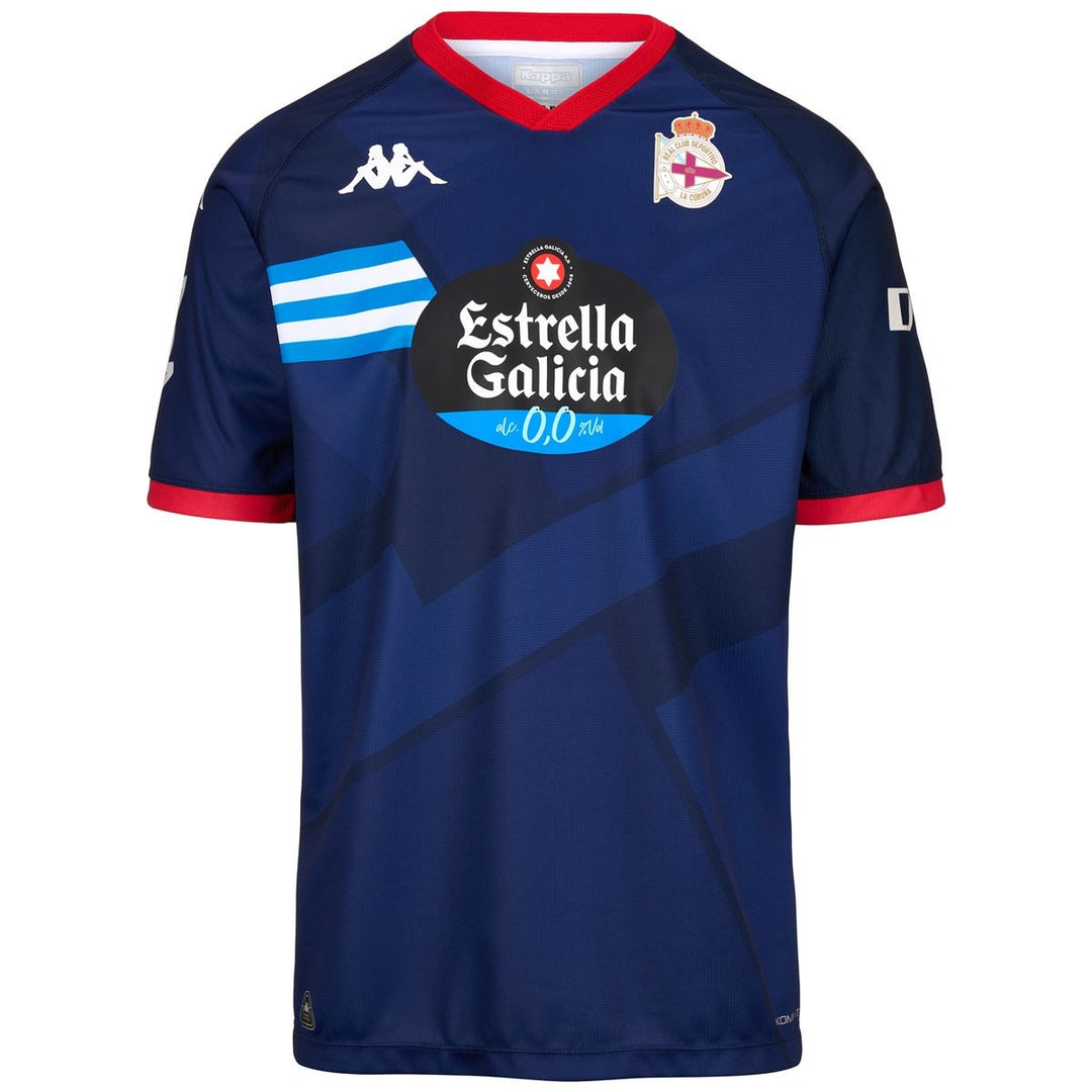 Active Jerseys_MAN_KOMBAT 2025 DEPORTIVO_Shirt_Blue Marine-Red DK-SPONSOR - Photo