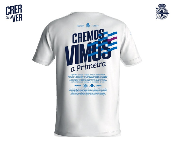 CAMISETA ASCENSO DEPORTIVO 2026 BLANCO