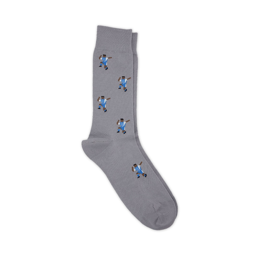 CALCETINES DEPORTIVO DE LA CORUNA CARIOCA - GRIS