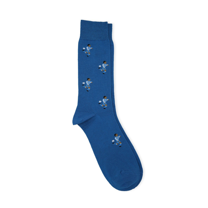 CALCETINES DEPORTIVO DE LA CORUÑA LAMBRETTA - AZUL